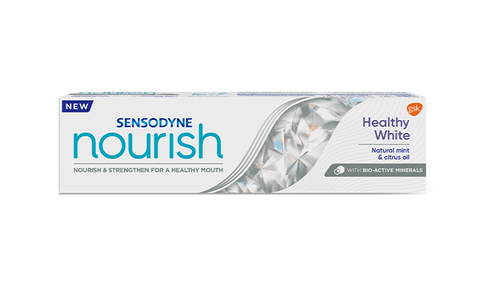 Sensodyne norish healthy white